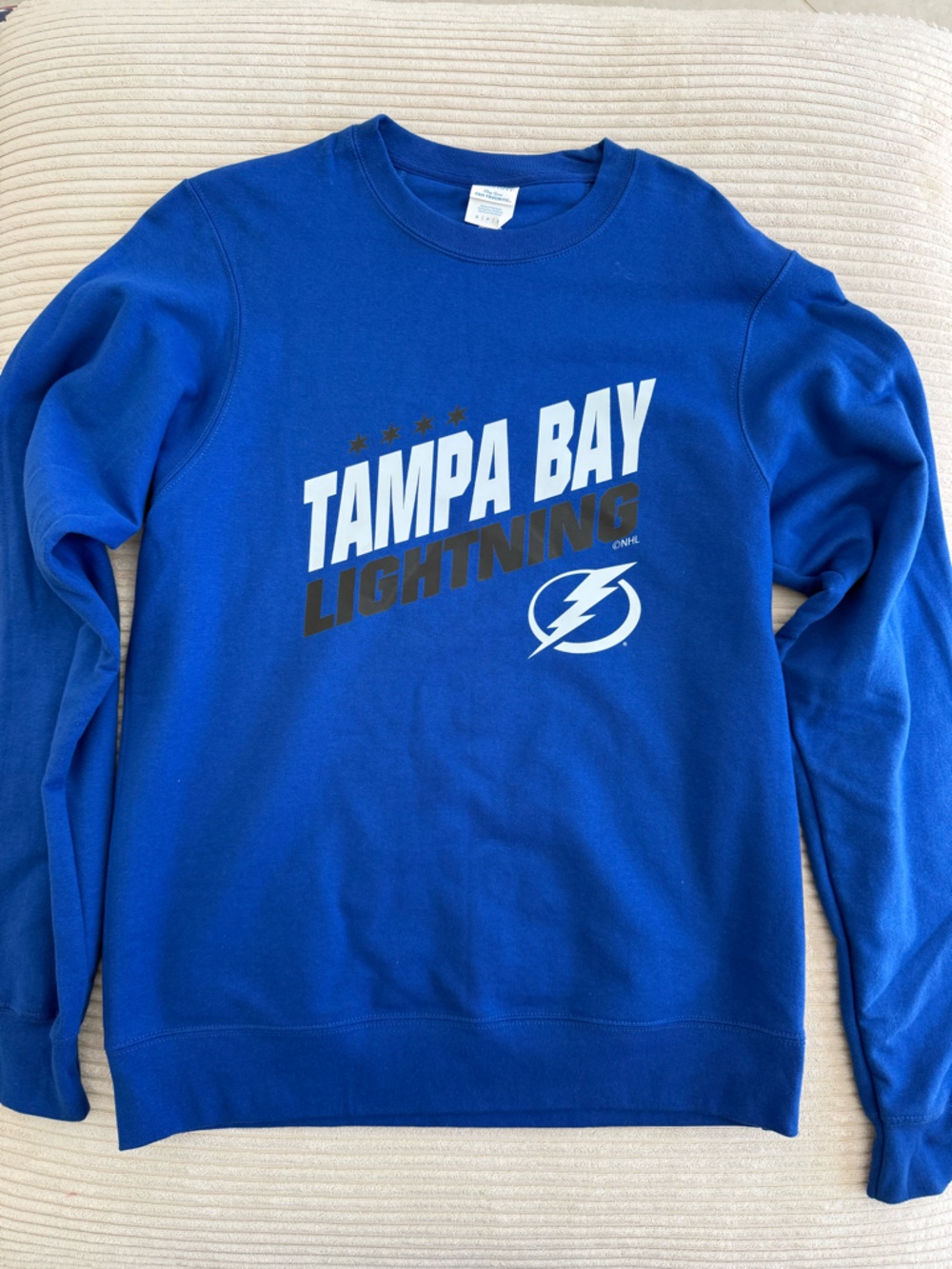 Tampa Bay Lightning Royal Blue Hockey Sweatshirt